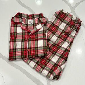 Hanna Andersson Christmas PJ Flannel Plaid Set (Size: XXS-Adult)